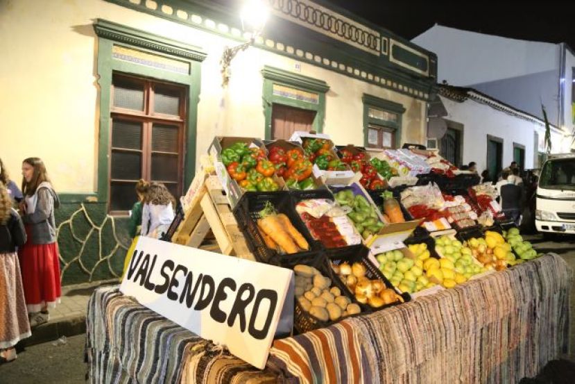 Orden de las carretas de la 45 edición de la Romería-Ofrenda de Valleseco