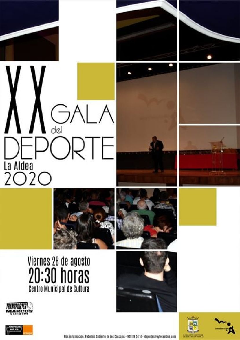 La Aldea: Este viernes se celebrará la vigésima Gala del Deportes La Aldea 2020