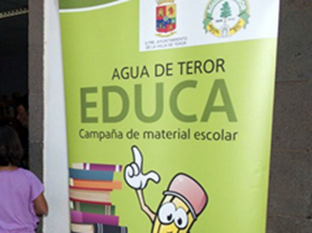 Teror: Se amplía la ayuda de Aguas de Teror Educa a los estudiantes