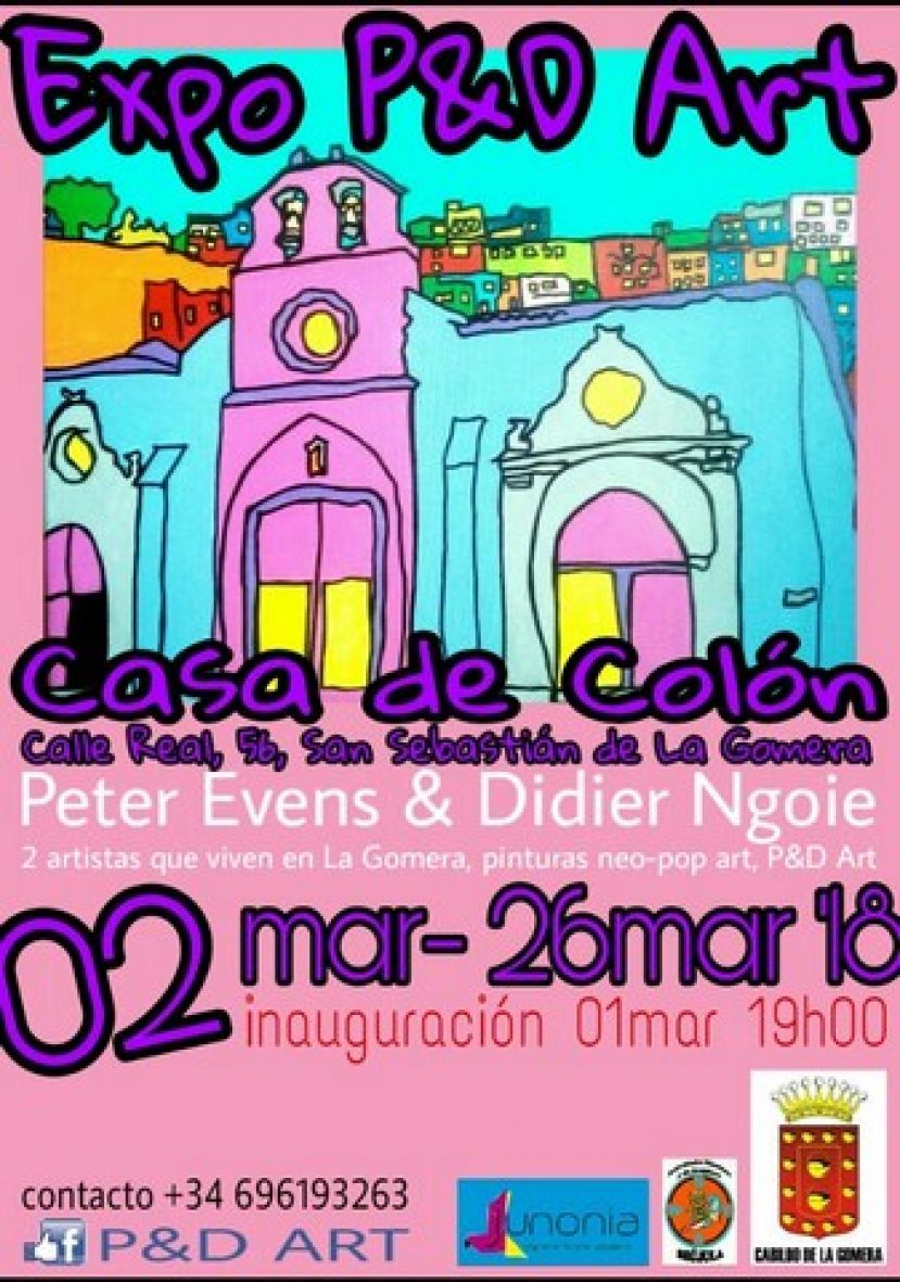 La Gomera: La Casa de Colón acoge la exposición de las obras de P&amp;D Art