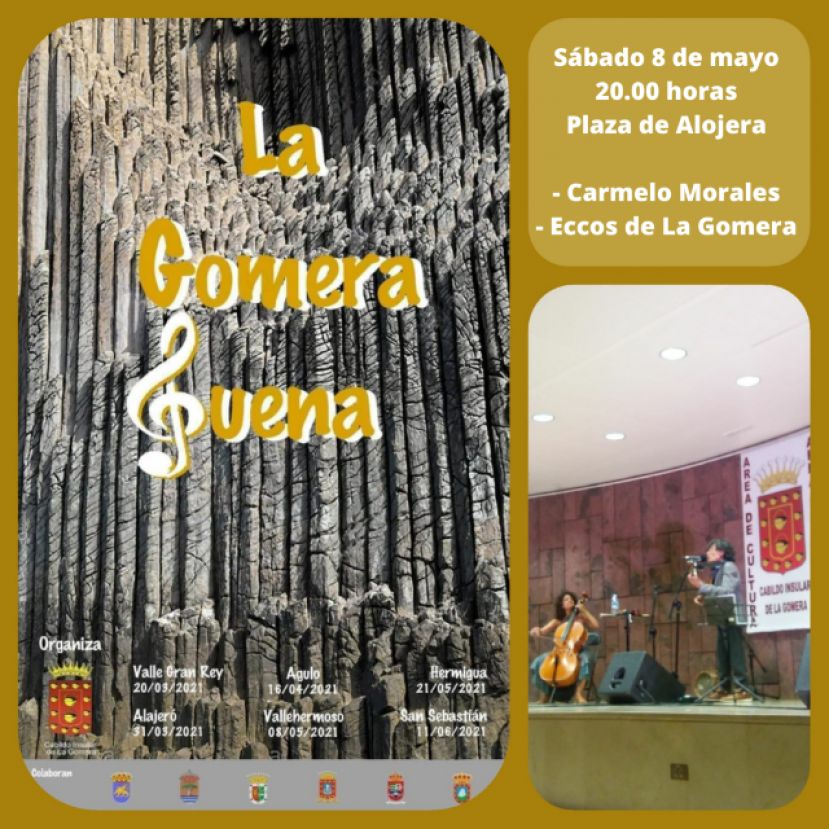 El Circuito Insular de Música ‘La Gomera Suena’ llega este sábado a Alojera