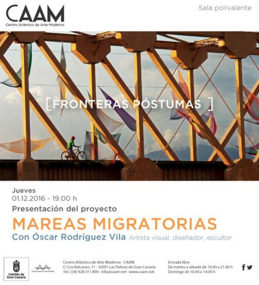 El artista visual Óscar Rodríguez Vila presenta ‘Mareas migratorias’