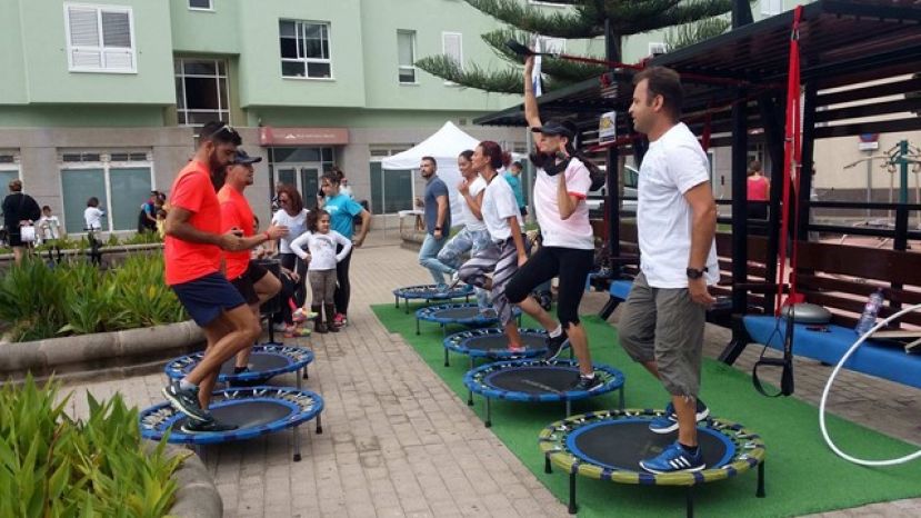 Santa María de Guía celebró la Feria del Deporte y la Salud Sportbody 2015