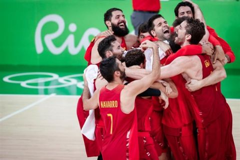 Juegos Olímpicos Río 2016. Baloncesto Masculino. España Medalla de Bronce​