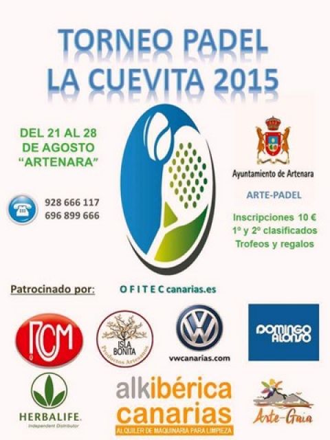 Artenara: Torneo de Padel a 1.200 metros de altura