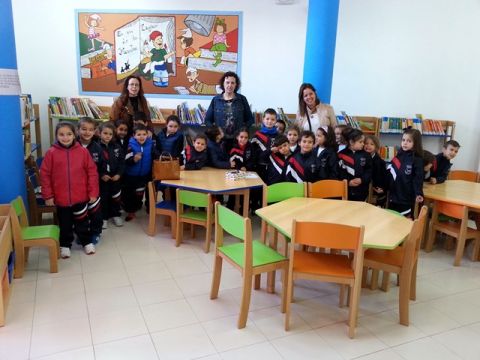 Gáldar: El alumnado infantil del CEIP Nicolás Aguiar visita la Biblioteca