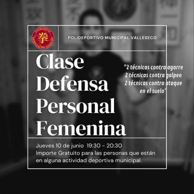 Valleseco ofrece un curso de defensa personal femenina