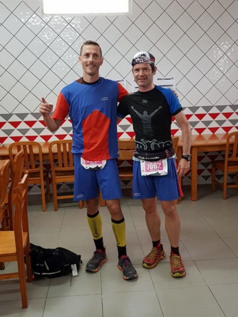 Guía: Los participantes guíenses de la Transgracanaria llegan a la Base de Vida