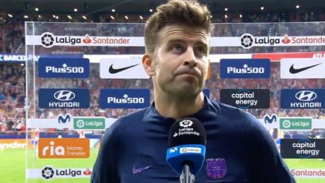 Piqué evita pronunciarse sobre la continuidad de Koeman