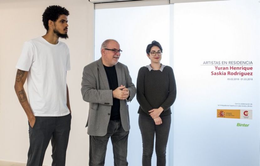 El artista caboverdiano Yuran Henrique y la creadora canaria Saskia Rodr&iacute;guez exponen el resultado de su residencia en el CAAM