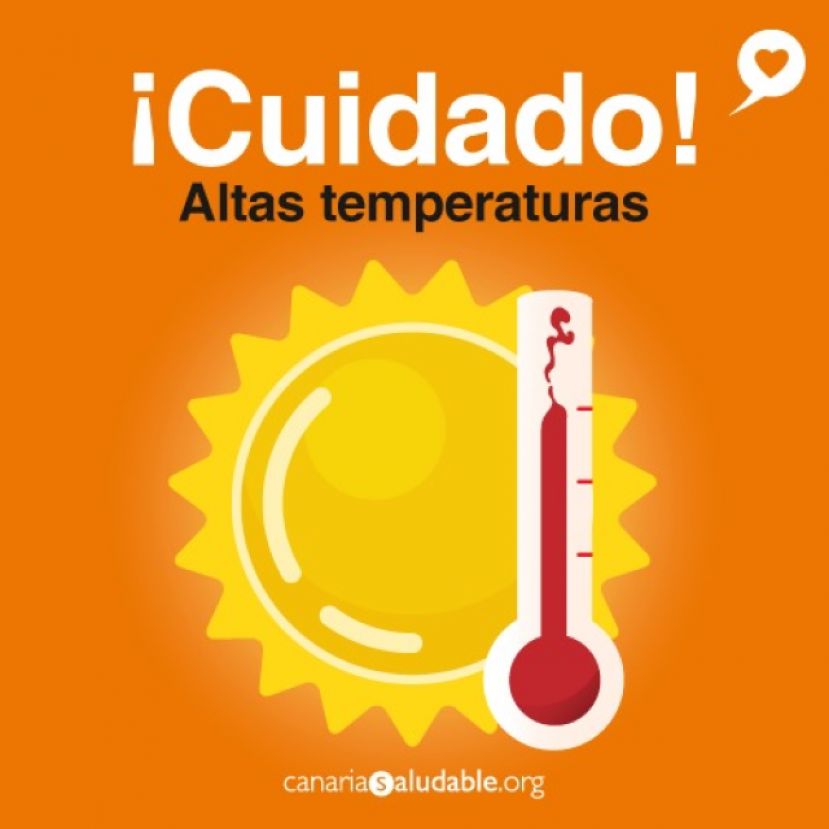 Sanidad activa avisos de riesgo para la salud por altas temperaturas en Gran Canaria, Tenerife y La Palma