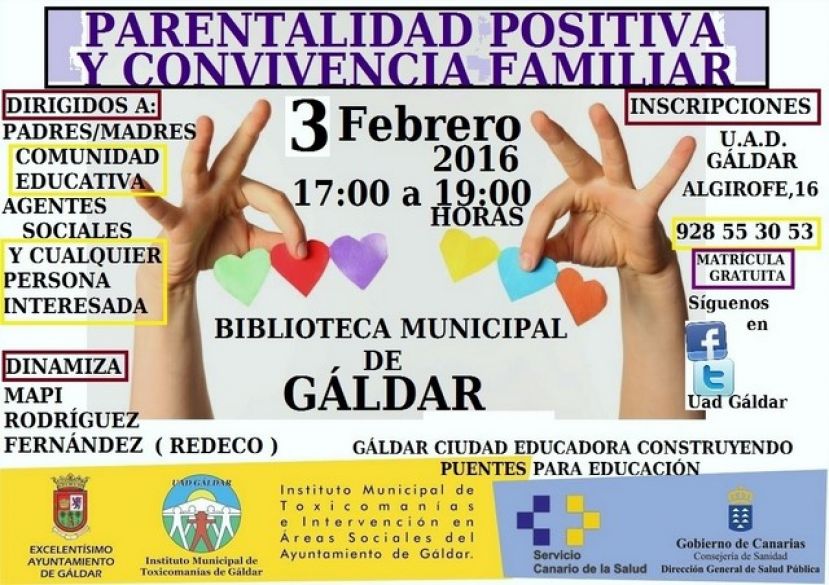 G&aacute;ldar: Nuevo Taller del Instituto Municipal de Toxicoman&iacute;as.