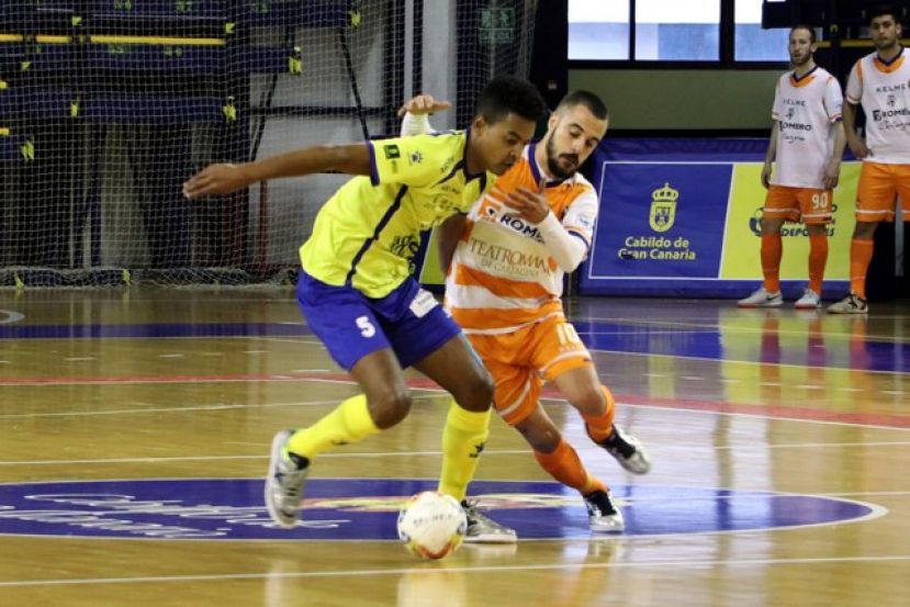F&uacute;tbol Sala: Un descendido Gran Canaria cae ante el Pl&aacute;sticos Romero Cartagena