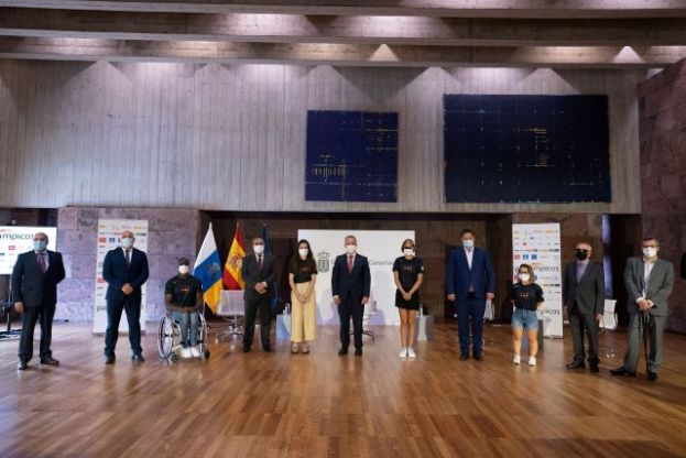 Presentados los seis deportistas de Canarias para los Juegos Paral&iacute;mpicos de Tokio
