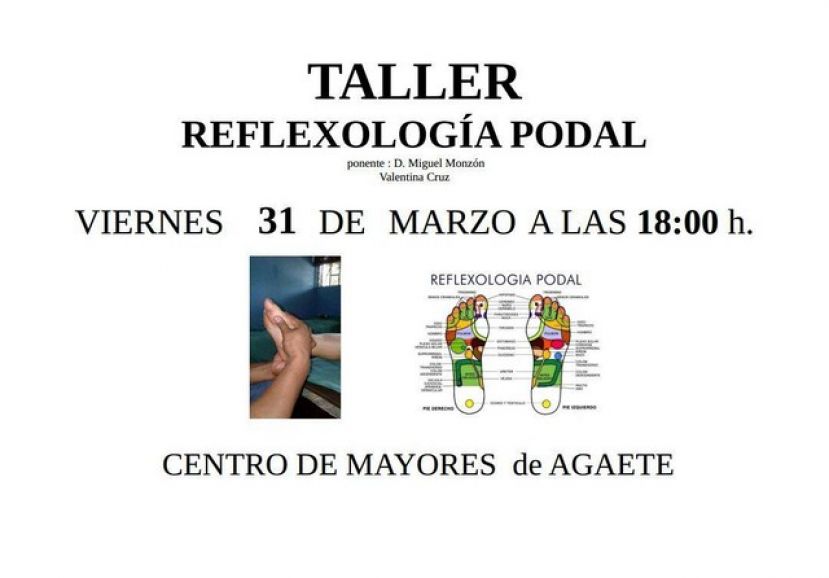 Agaete: El Ayuntamiento organiza un taller de reflexolog&iacute;a podal