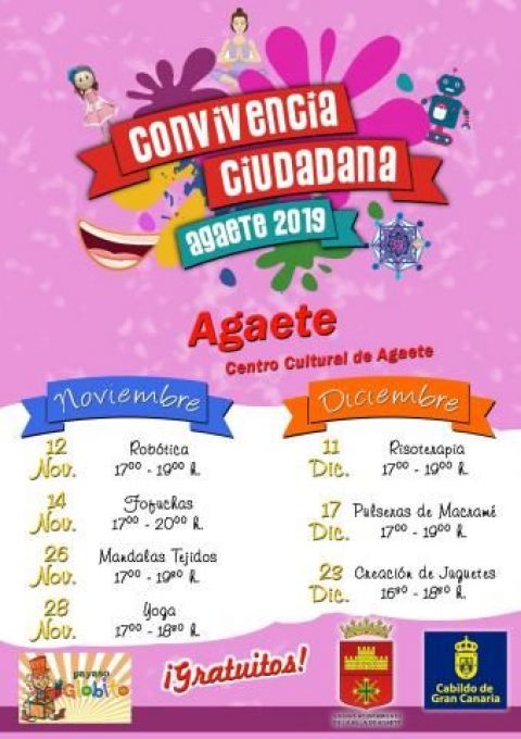 Agaete organiza 19 talleres de Participación Ciudadana