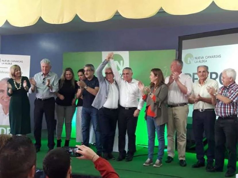 Pedro Suárez Moreno, candidato de NC a la Alcaldía de La Aldea de San Nicolás