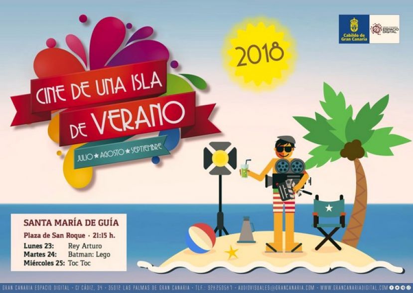 Gu&iacute;a acoge la pr&oacute;xima semana el ciclo itinerante &lsquo;Cine de una Isla de Verano&rsquo;