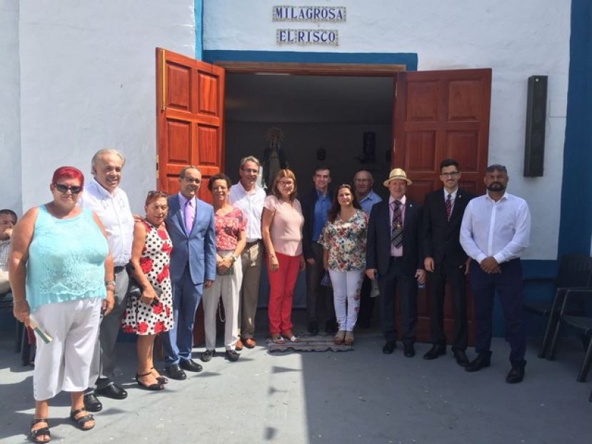 Agaete: El Risco celebra la festividad de la Milagrosa