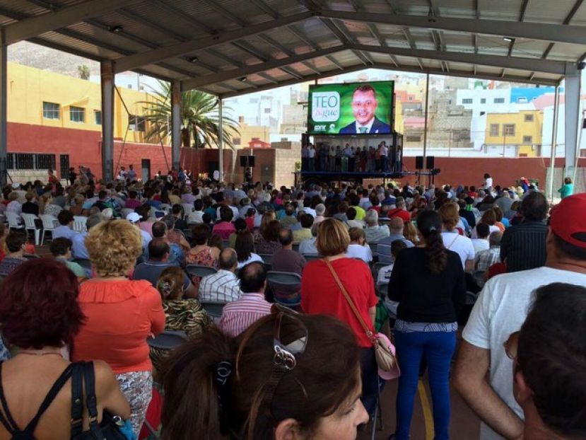 Más de 1.000 personas en el acto central de campaña del BNR-NC