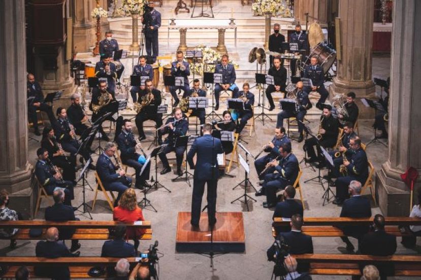 G&aacute;ldar: Extraordinario Concierto de la Unidad de M&uacute;sica del Ej&eacute;rcito del Aire