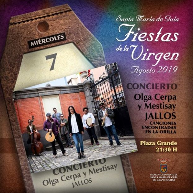 Olga Cerpa y Mestisay traen esta noche a Gu&iacute;a su &uacute;ltimo espect&aacute;culo &lsquo;Jallos&rsquo;