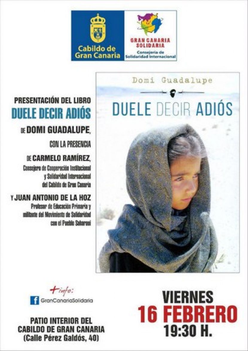 El Cabildo acoge la presentaci&oacute;n de un libro que refleja el conflicto del Sahara Occidental a trav&eacute;s de la mirada de una ni&ntilde;a