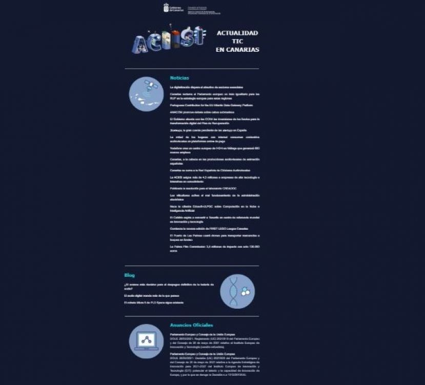 OCTSI, centro de seguimiento y an&aacute;lisis de la sociedad de la informaci&oacute;n en Canarias