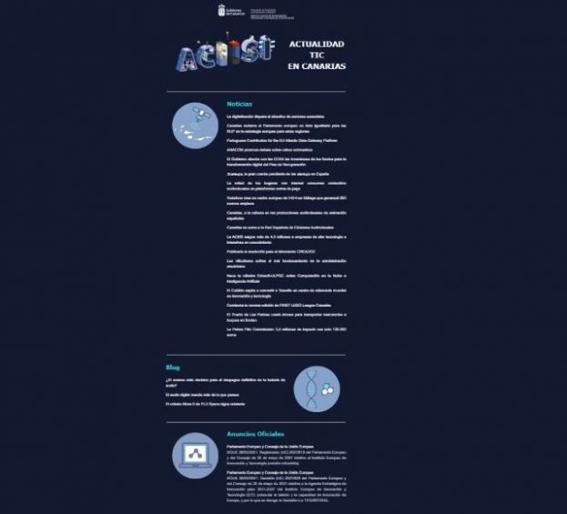 OCTSI, centro de seguimiento y an&aacute;lisis de la sociedad de la informaci&oacute;n en Canarias