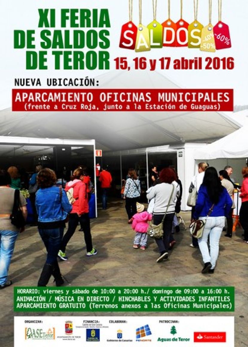 Teror se prepara para su 11ª Feria de Saldos este fin de semana