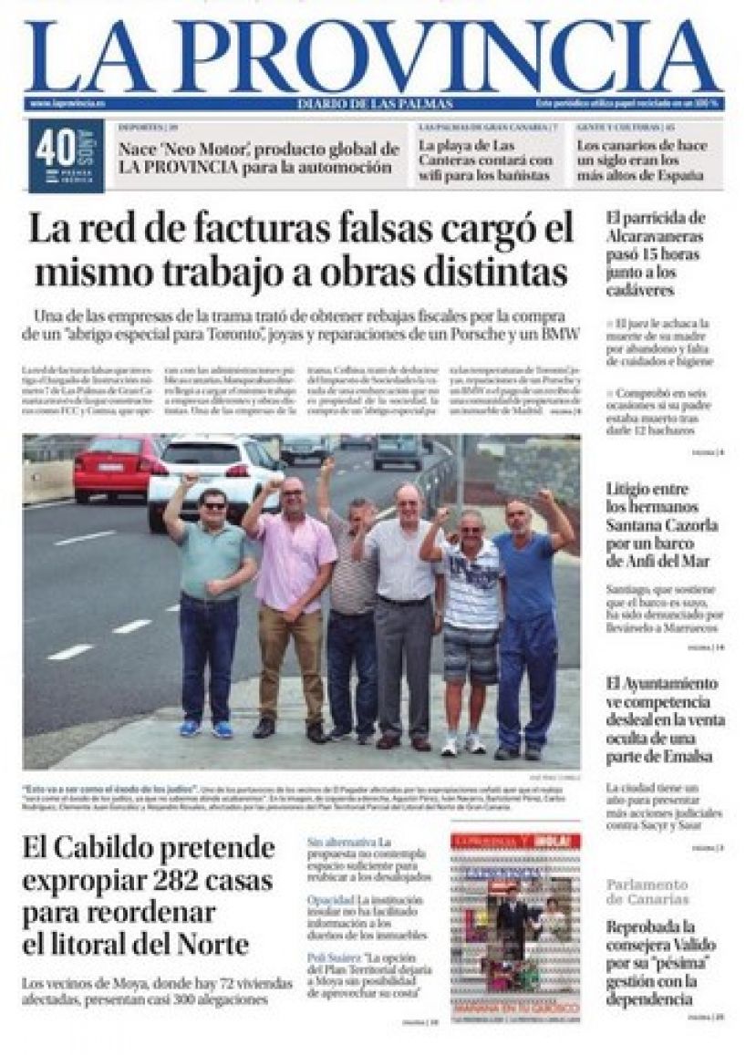 Villa de Moya: Demandas de los vecinos de la franja costera