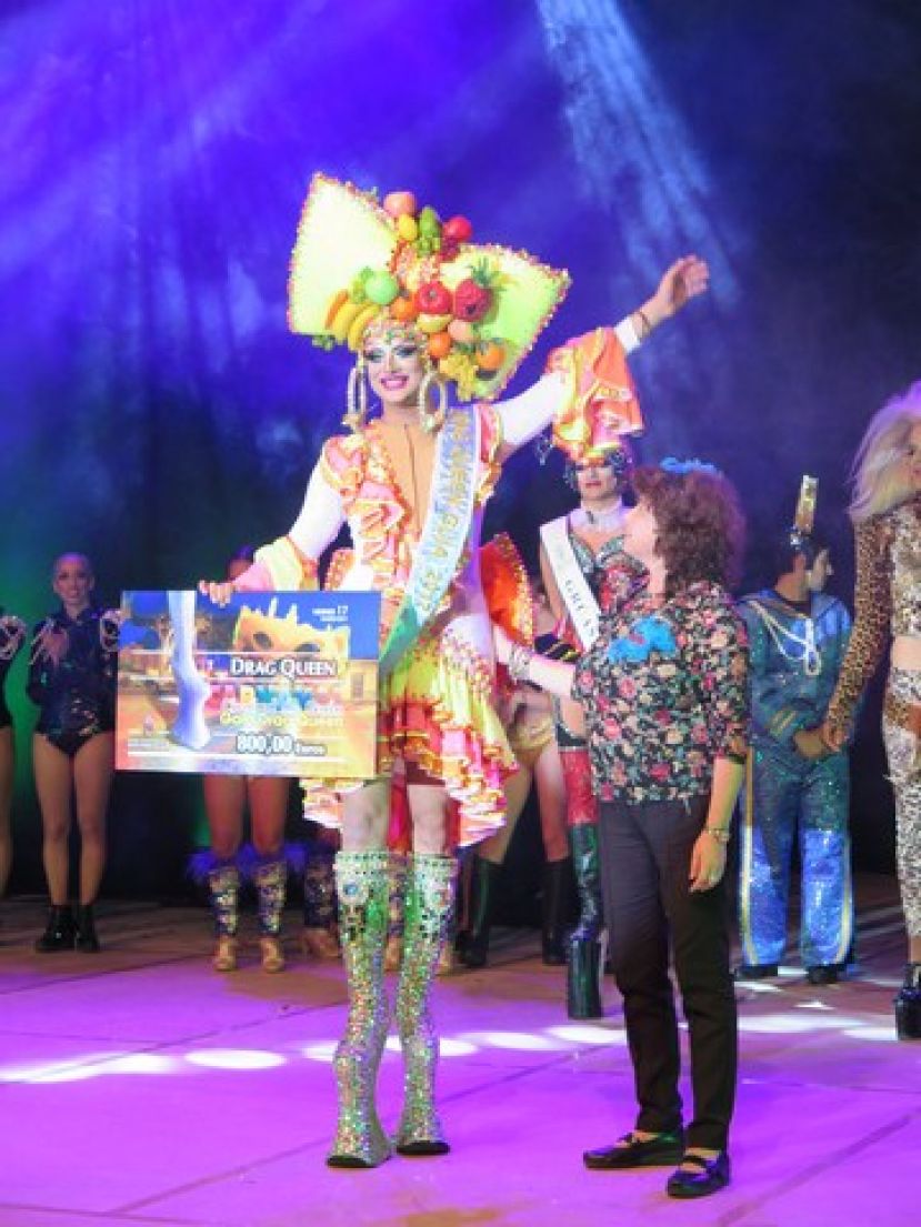 Guía: Drag Vulcano se corona en la Gala Drag Queen del carnaval guiense 2017