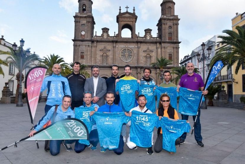 El Cajasiete Gran Canaria Marat&oacute;n 2018 ha presentado a sus pacers