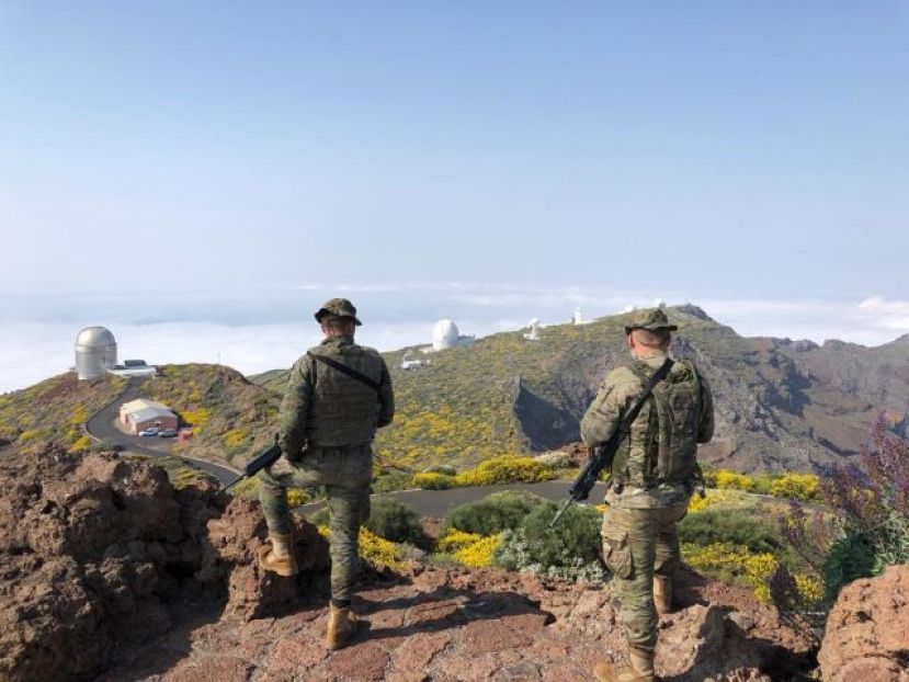 La Brigada &quot;Canarias&quot; XVI, del Ejército de Tierra, desplegada en las Islas Canarias