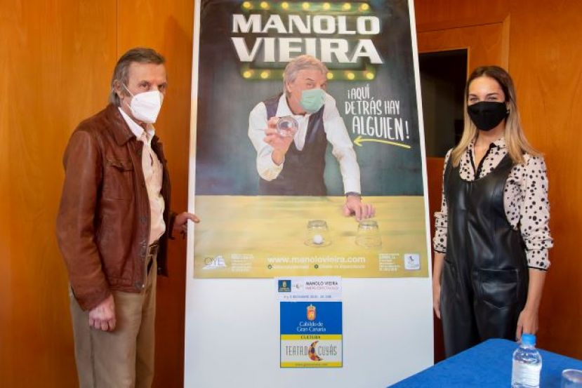 Manolo Vieira estrena en el Cuy&aacute;s &lsquo;Aqu&iacute; detr&aacute;s hay alguien&rsquo;