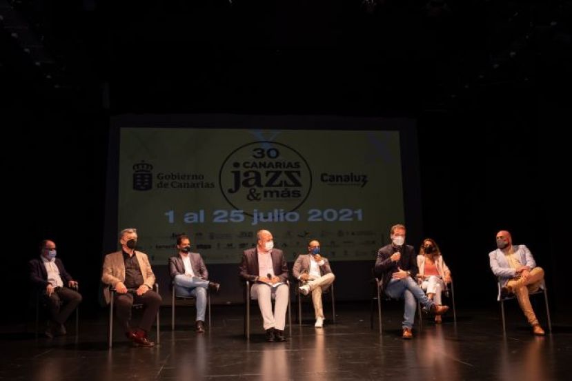 Presentación de la 30ª edición del Festival Internacional Canarias Jazz &amp; Mas 2021