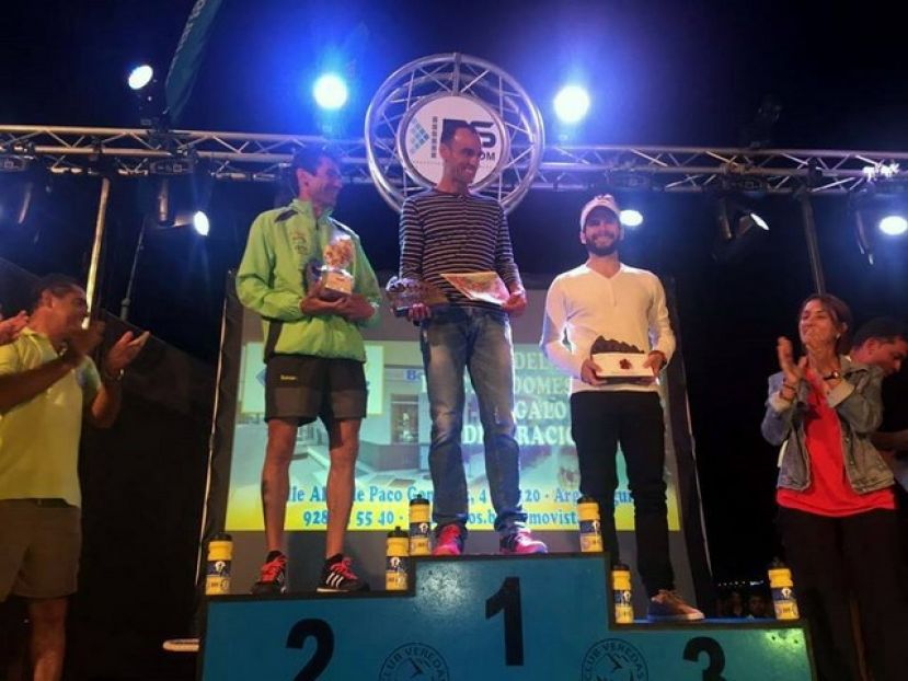 Domingo Juarez y Yaiza Herrera ganan la II Traiña Trail Costa Mogán