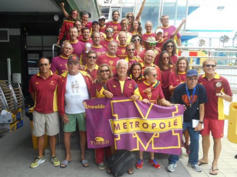 Los clubes canarios vencedores en el Campeonato Nacional de Natación Master