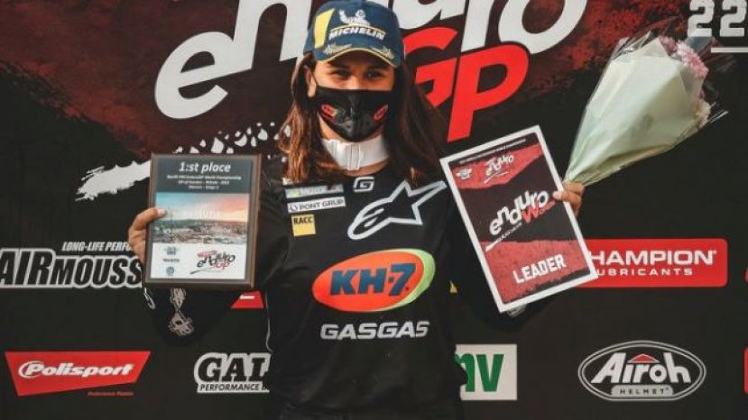 Laia Sanz, l&iacute;der del Mundial tras su doble victoria en Suecia