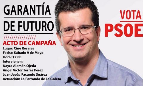 Arucas: El PSOE se compromete a techar las canchas de Los Portales