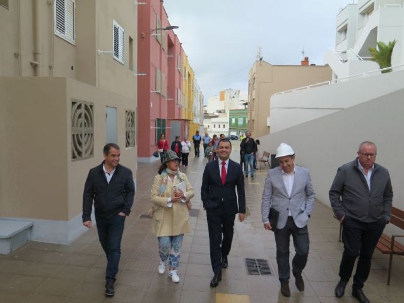 Culminan las obras de las 102 viviendas sociales de Becerril con 1.100.000 euros