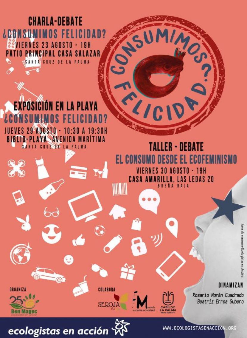 Jornadas de Ecologistas en Acción: “¿Consumimos felicidad?”
