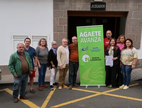 Agaete: ALPA-NC presentó su candidatura en la Junta Electoral de zona