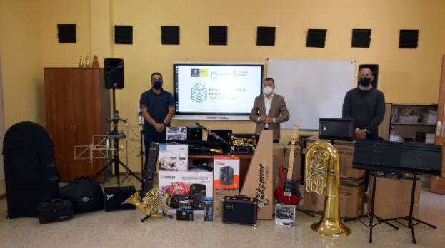 G&aacute;ldar: La Escuela Municipal de M&uacute;sica adquiere nuevo material instrumental