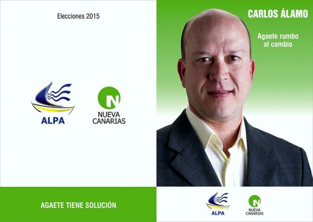 Carlos Álamo, candidato de ALPA-NC a la alcaldía de Agaete