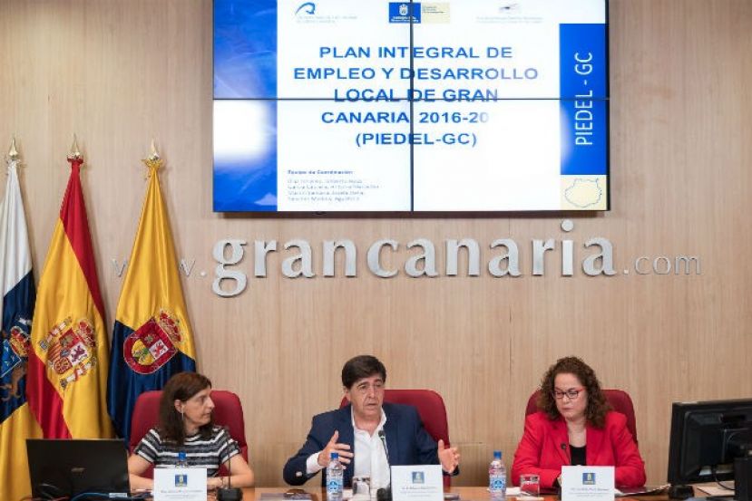 El Cabildo debatirá con los agentes sociales el Plan Integral de Empleo de GC