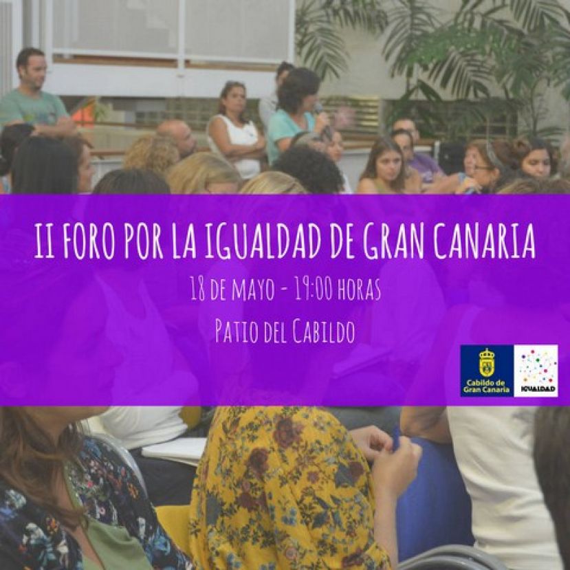 El Cabildo convoca el II Foro por la Igualdad de Gran Canaria