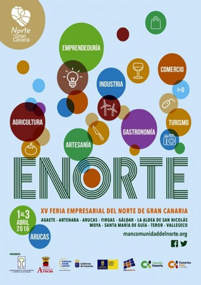 Comienza la XV Feria Empresarial del Norte de Gran Canaria - ENORTE