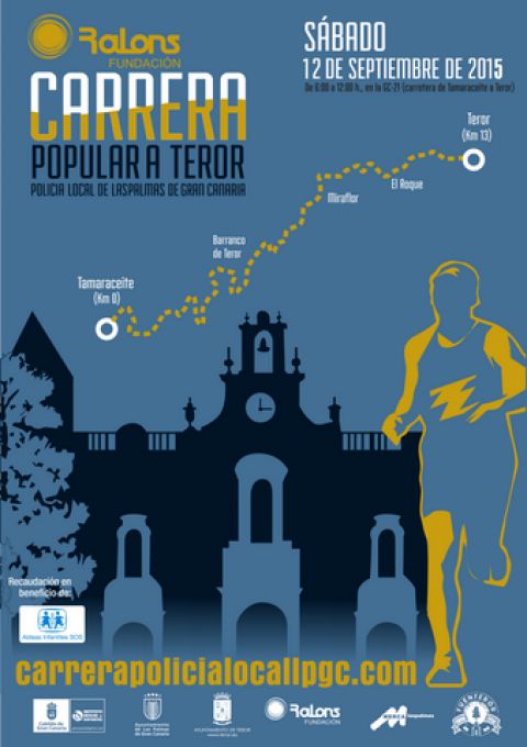 Más de 800 participantes en la Carrera Popular a Teror de la Policía Local