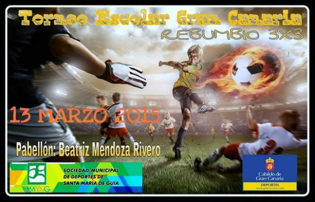 Guía: El viernes 13-03-15 se celebrará la fase municipal del Torneo Rebumbio 3x3